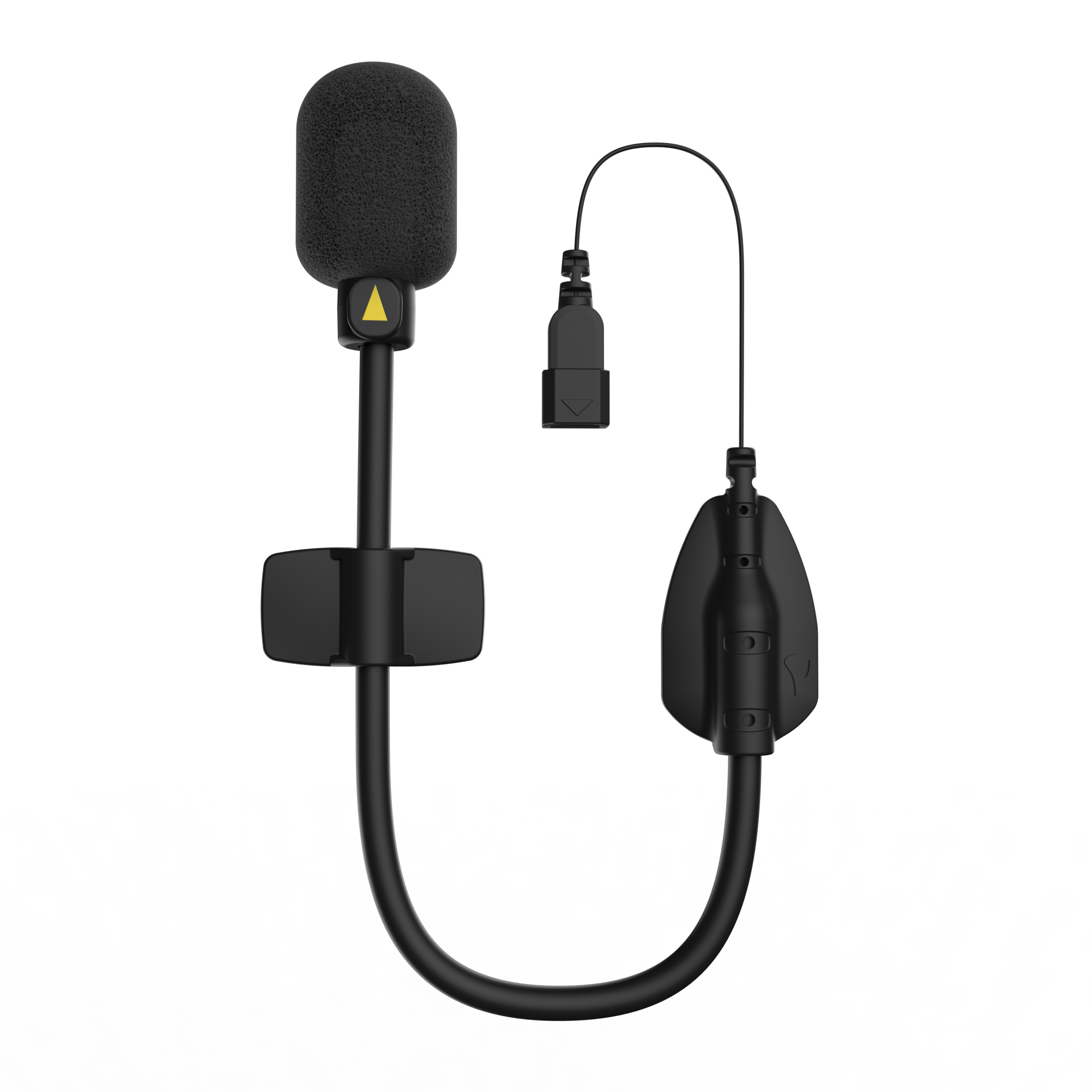 Hybrid Boom Mic For Open & Modular Helmets