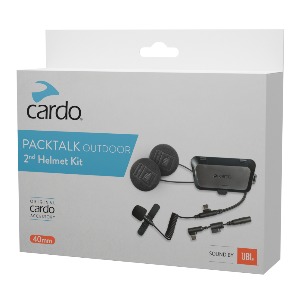 Packtalk Outdoor 2nd Helmet Kit with sound by JBL